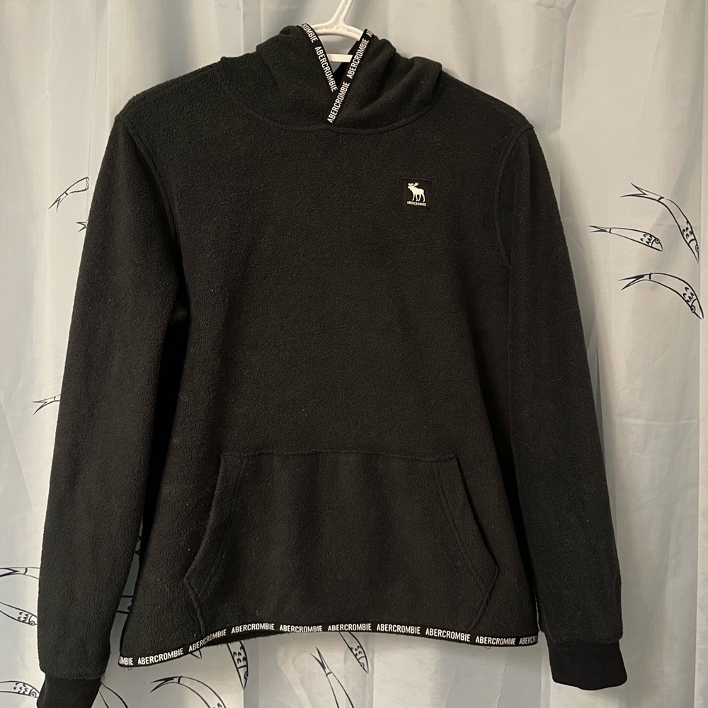 A&F kid’s Black Fleece hoodie 13/14